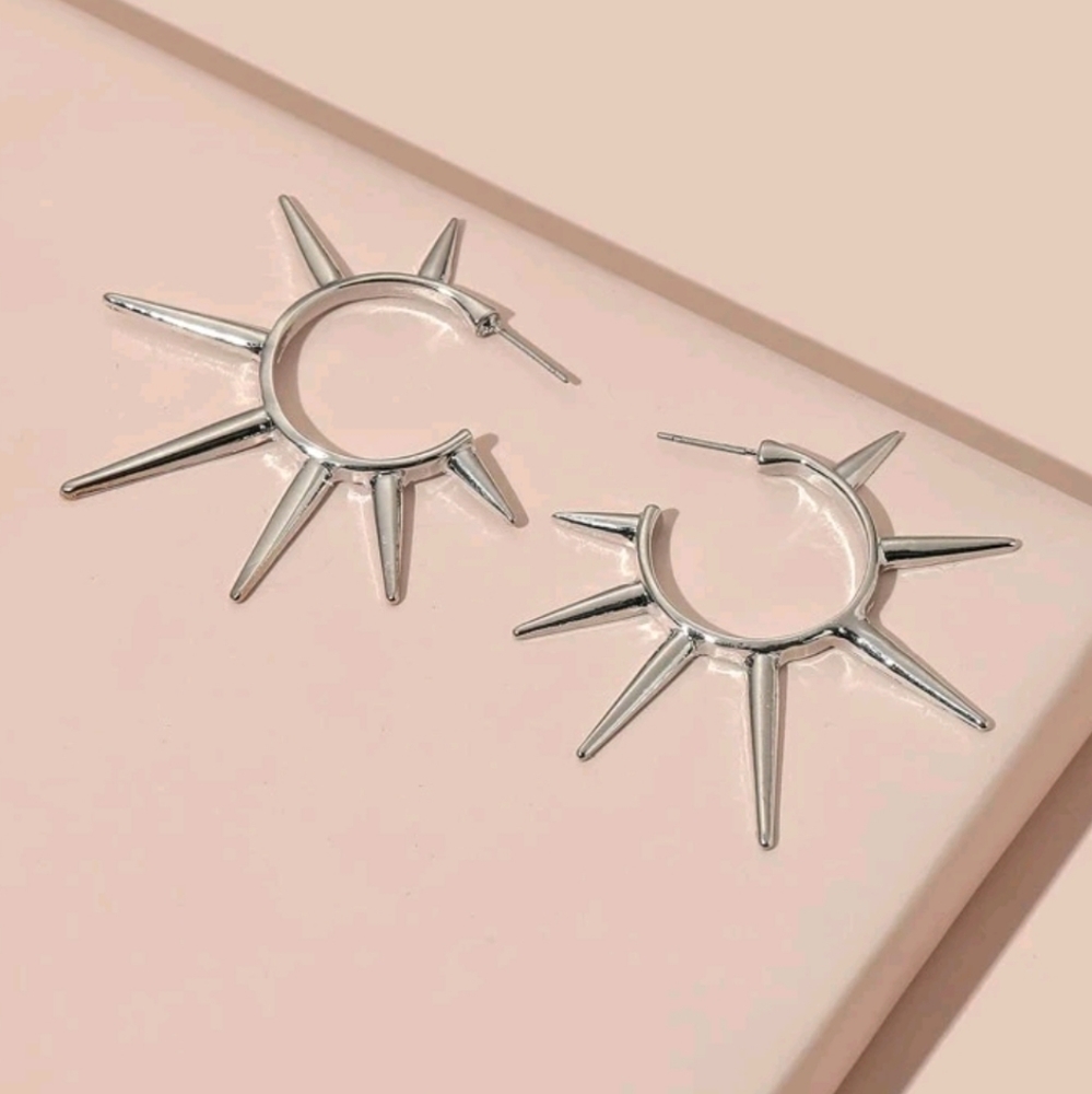 Punk Spiked Edgy Earrings